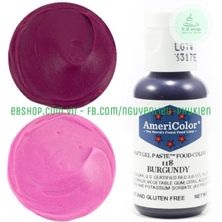Màu AmeriColor- Màu Đỏ Burgundy