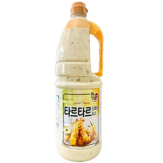 Sốt Tartar Chungwoo Hàn Quốc Chai 1.7 Kg / 청우식품) 타르타르드레싱소스  1.7KG