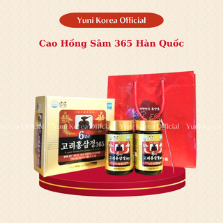 Cao hồng sâm 365 cao cấp hàn quốc daedong ginseng hộp 2 lọ x 240gr