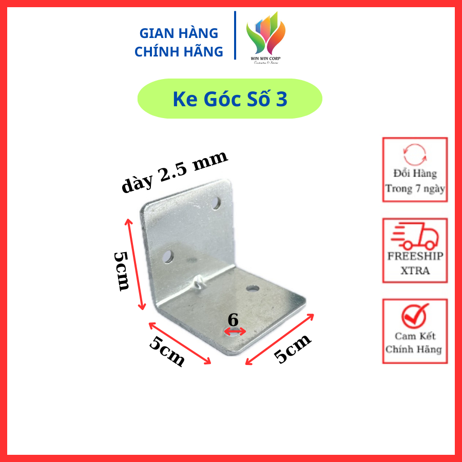 2 CÁI KE GÓC VUÔNG 4 LỖ 50cmx50cm BẢN RỘNG 5CM LOẠI DÀY TỐT -NẸP GÓC CHỮ L-PASS GÓC VUÔNG S3