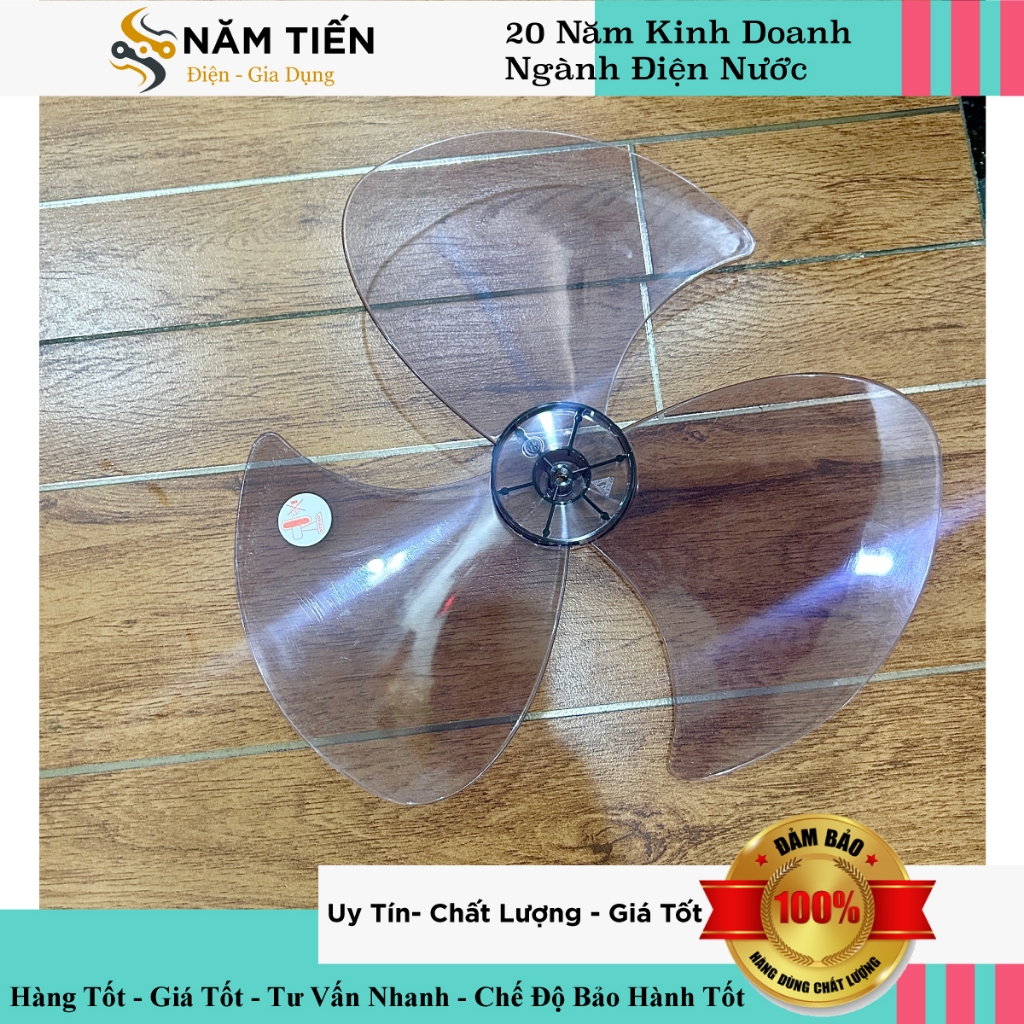 Cánh Quạt B4 Cao Cấp 5 Cánh, 3 Cánh - Nhựa ABS Siêu Bền Đường Kính 400mm