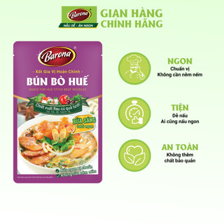 Gia Vị Bún Bò Huế Barona 110g ướp ngon chuẩn vị không cần nêm nếm