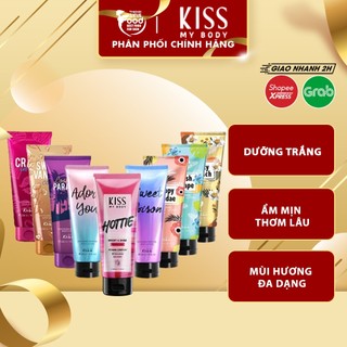 Kem Dưỡng Thể Chống Nắng, Hương Nước Hoa Kiss My Body Bright & Shine Perfume Lotion SPF30 PA+++ 200g