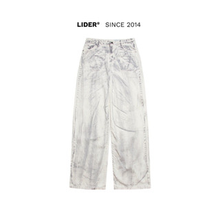 Quần jeans unisex wash lider gunsmoke washed jeans