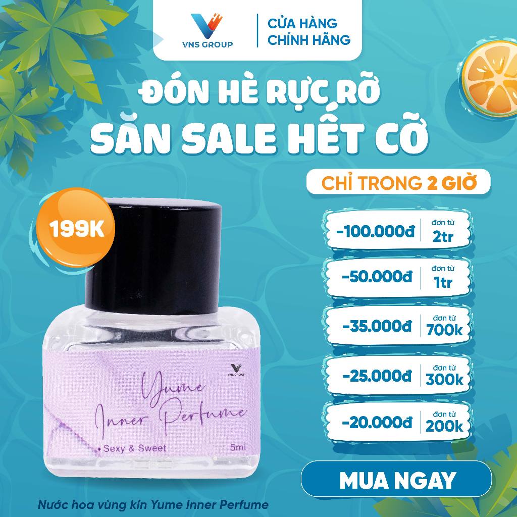 Nước hoa vùng kín Yume Inner Perfume 5ml khử mùi, hương hoa dịu nhẹ quyến rũ