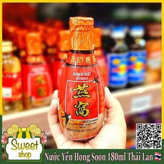 (HỎA TỐC NỘI THÀNH) NƯỚC YẾN HONG SOON CHAI ĐỎ THÁI LAN