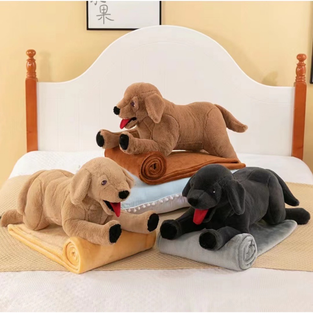 Bộ gối kèm chăn chó sói Fhome