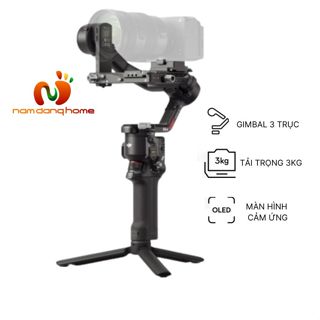 Tay Cầm Chống Rung DJI RS4 / RS4 Mini - Gimbal Chống Rung Máy Ảnh 3 Trục, Chụp Dọc Ấn Tượng Màn Hình Cảm Ứng