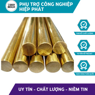  Đồng Thau Tròn  Láp Đồng Thau  Phi 6-14 dài 500mm |TAROHOKO 