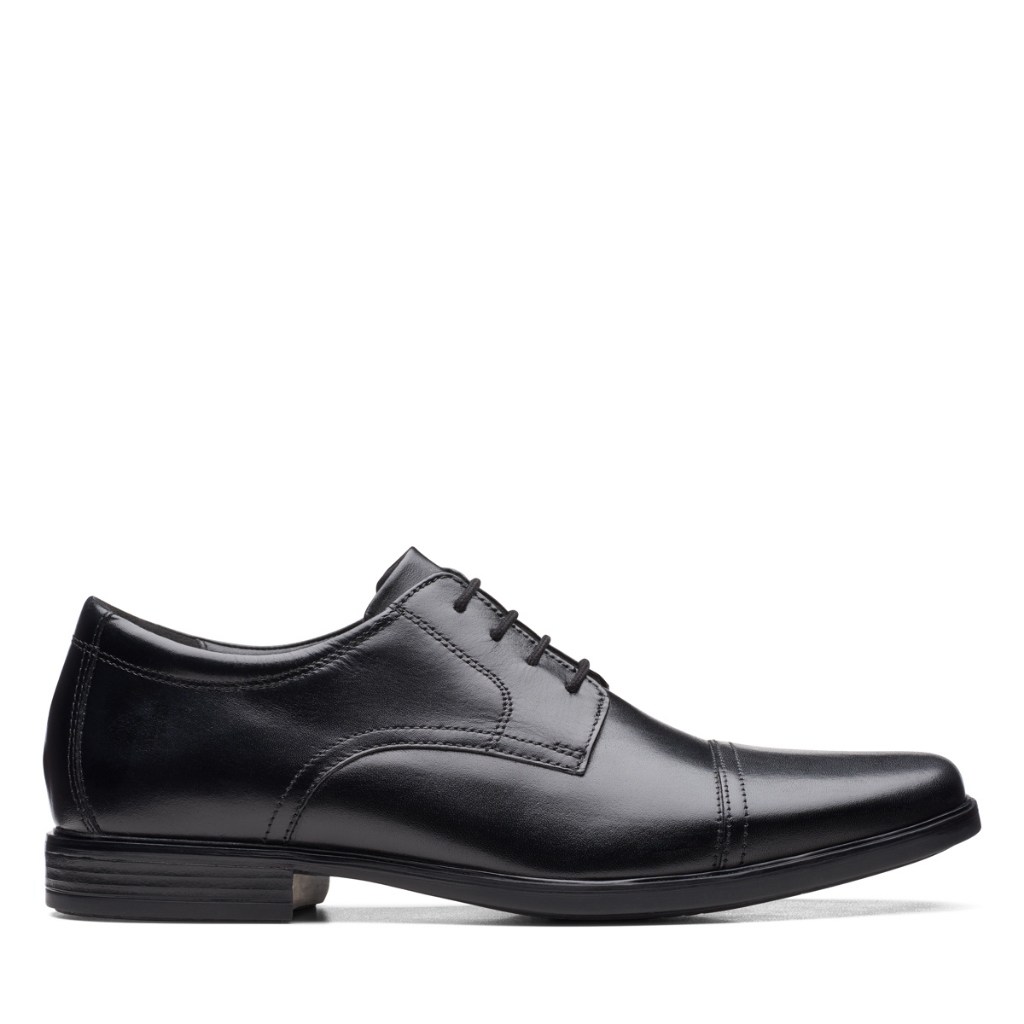 Giày Tây Da Nam Clarks - Howard Cap