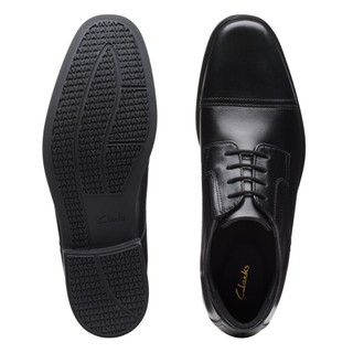 Giày Tây Da Nam Clarks - Howard Cap