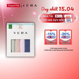 Combo 06 quần lót nữ cotton VERA 7166 
