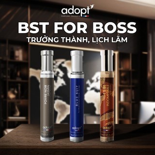 BST Nước hoa nam ADOPT 30ML EDP đàn ông cuốn hút lưu hương lâu từ 8-12H