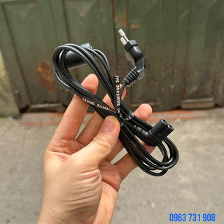 Dây nguồn TV chân số 8 vuông góc xịn cho tivi sony-samsung-lg