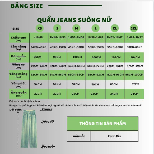 Quần Jean Nữ Retro Wash Mèo Màu Xanh Rêu Kiểu Dáng Suông Rộng Phong Cách Trẻ Trung