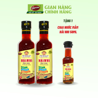 Nước Mắm Hải Nhi Barona 250ml, Mua 2 chai TẶNG 1 chai Nước Mắm Hải Nhi Barona 50ml