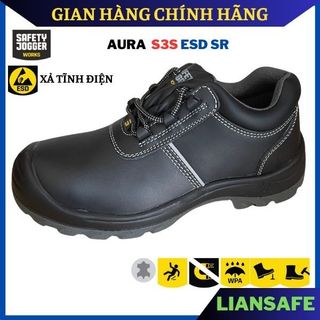 Giày bảo hộ lao động nam Safety Jogger Aura S3 ESD - Giày công trình nam mũi composite - chống đinh