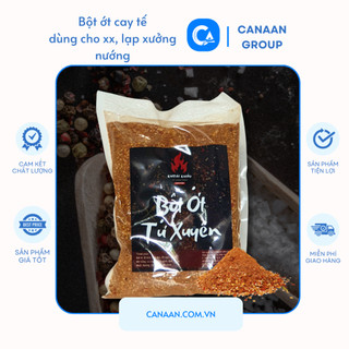 1kg bột ớt tứ xuyên khoái khẩu cay tê dành cho xúc xích, lạp xưởng, thịt nướng