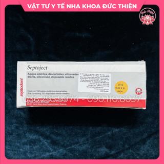 Kim pháp septoject 27g x 0.4 - 21mm septodont
