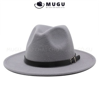 Mũ Phớt Nam Cổ Điển FN11 - Mũ Fedora Vành Rộng Phong Cách Cổ Điển và Họa Tiết Vintage | MUGU