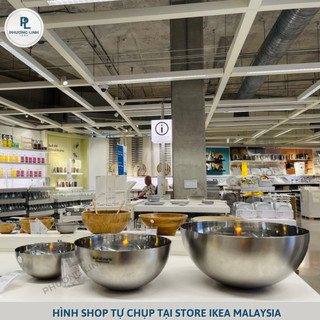 Tô/bát trộn salad, thức ăn, ướp thực phẩm bằng inox an toàn cho sức khỏe BLANDA BLANK - Chính hãng IKEA