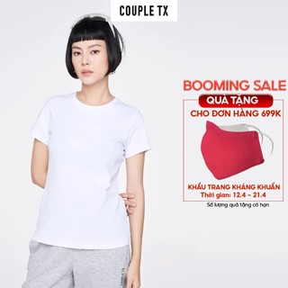 Áo Thun Nữ Couple TX Slim Basic Cổ Tròn WTS 2325