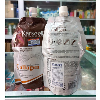 (CHÍNH HÃNG) Dầu hấp tóc Collagen Karseell Gói 500ml