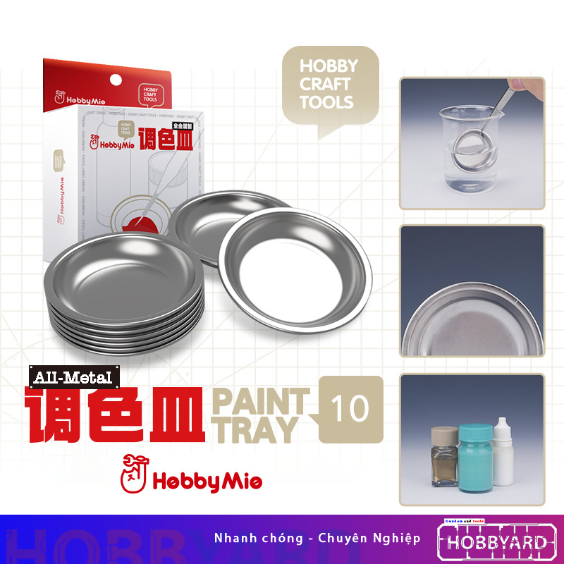 Chén pha sơn Paint Tray Hobby Mio