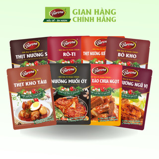 Combo 9 gói Gia Vị Barona 80g ướp ngon chuẩn vị không cần nêm nếm