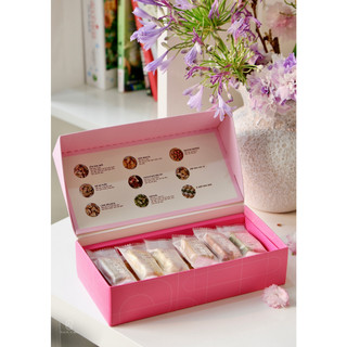 Kẹo nougat mềm dẻo - combo 2 hộp kẹo nougat mix 6 vị . món ăn vặt dinh dưỡng thơm dẻo.