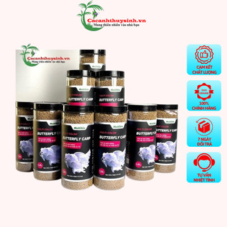 Thức ăn cá chép sư tử butterfly - hạt chìm chậm 3mm - cá cảnh thủy sinh
