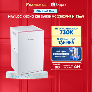  Máy lọc không khí Daikin MCQ30ZVM7 - Diện tích sử dụng 23m2