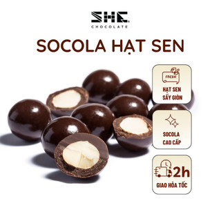 Socola hạt sen sấy giòn 40g - 90g she chocolate