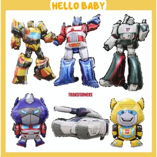 Bóng trang trí sinh nhật chủ đề nhân vật Transformer - Robot đại chiến - Người Máy