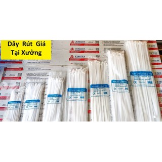 Bịch 72 Dây Rút Nhựa Poly 10cm 20cm 30cm Giá Xưởng