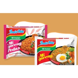 [ĐỦ VỊ- MÌ XÀO INDOMIE ] Thùng 40 gói mì xào khô Indomie (Giá Sỉ)
