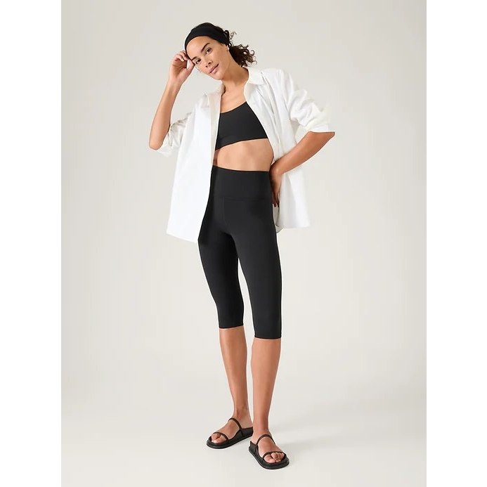 Quần legging nữ cạp cao Athleta Elation Crop