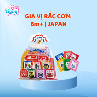 Gia vị rắc cơm tanaka 6 vị, 30 gói