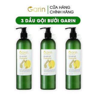 Combo 3 chai dầu gội bưởi kích mọc tóc nhanh Garin 300ml làm sạch tóc và da đầu dưỡng tóc chắc khỏe
