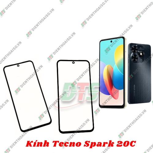 Mặt kính Tecno Spark 20C ( mặt kính ép cho tecno spark 20c )