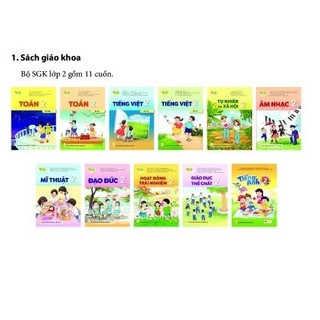 Sách - Bộ Sách Giáo Khoa + Sách Bài Tập Lớp 2 (Bán lẻ) - Chương Trình Kết Nối Tri Thức Với Cuộc Sống