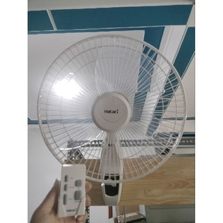Quạt treo tường hatari thái có điều khiển
