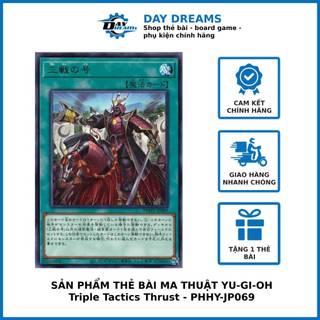 Thẻ bài yugioh! triple tactics thrust - phhy-jp069 - ultra rare
