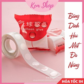 Băng dính dán hai mặt đa năng chuyên dụng, miếng dán đa dụng - Kem Shop K3