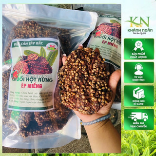 Chuối hột rừng ép miếng sấy khô ngâm ruou