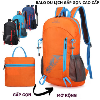 Balo du lịch gấp gọn chống thấm nước siêu nhẹ cao cấp