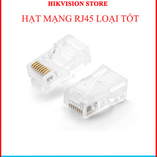 Hạt mạng Seniko , hạt mạng RJ45 loại tốt, đầu bấm mạng loại tốt chuyên dùng bấm mạng Lan, mạng camera