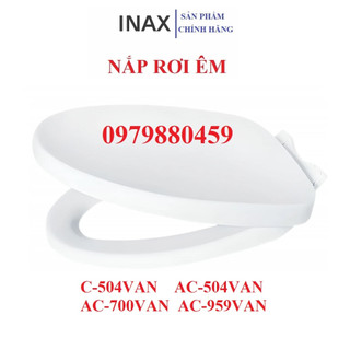 NẮP ĐẬY BỒN CẦU INAX CF-500VS, NẮP ĐÓNG ÊM, MÀU TRẮNG