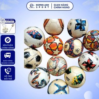 Bóng đá số 4 da svd5 - svd7 loại 2 da vảy cá nhiều màu ngẫu nhiên