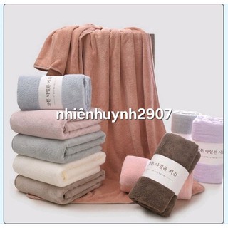 Khăn tắm lông cừu hàn quốc 70cm×140cm siêu mịn